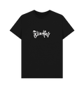 Black Printed T-shirt Front