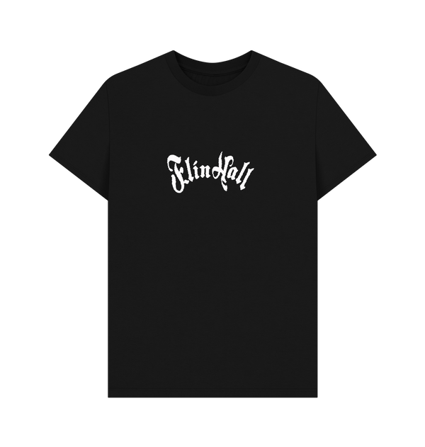 Black Printed T-shirt Front